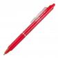 PILOT Bolígrafo retráctil tinta borrable FRIXION POINT Clicker Rojo