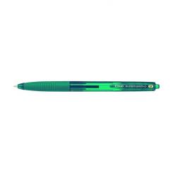 PILOT Bolígrafo Retráctil tinta de base aceite Super Grip G. Verde Bosque