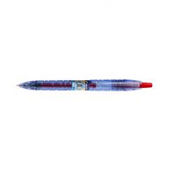 PILOT Bolígrafo Tinta Gel Brillante  0,7 mm, trazo 0,4 mm B2P 07 Rojo Begreen