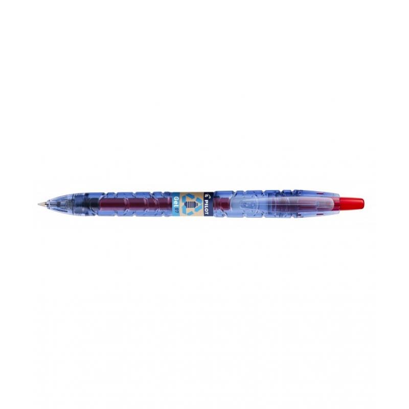 pilot-boligrafo-tinta-gel-brillante-07-mm-trazo-04-mm-b2p-07-rojo-begreen