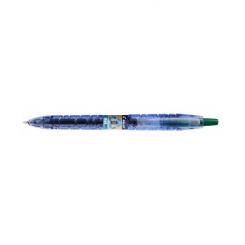 PILOT Bolígrafo Tinta Gel Brillante  0,7 mm, trazo 0,4 mm B2P 07 Verde Begreen