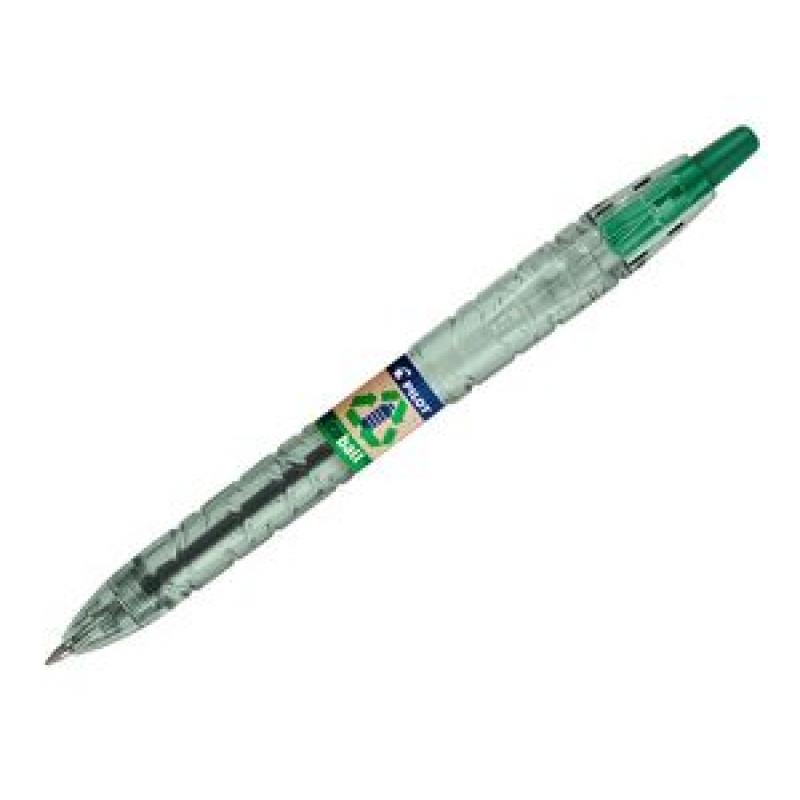 PILOT Ecoball Bolígrafo Retráctil Base Aceite 1.0 mm Verde