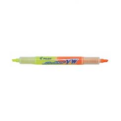 PILOT Fluorescente de tinta líquida 2 Colores Spotliter VW Amarillo Naranja
