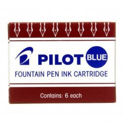 PILOT IC-50 Cartucho Para Estilográficas. Azul. Cajita 6 Uds.