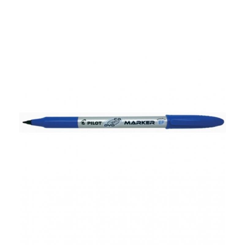 pilot-marcador-permanente-cd-marker-azul