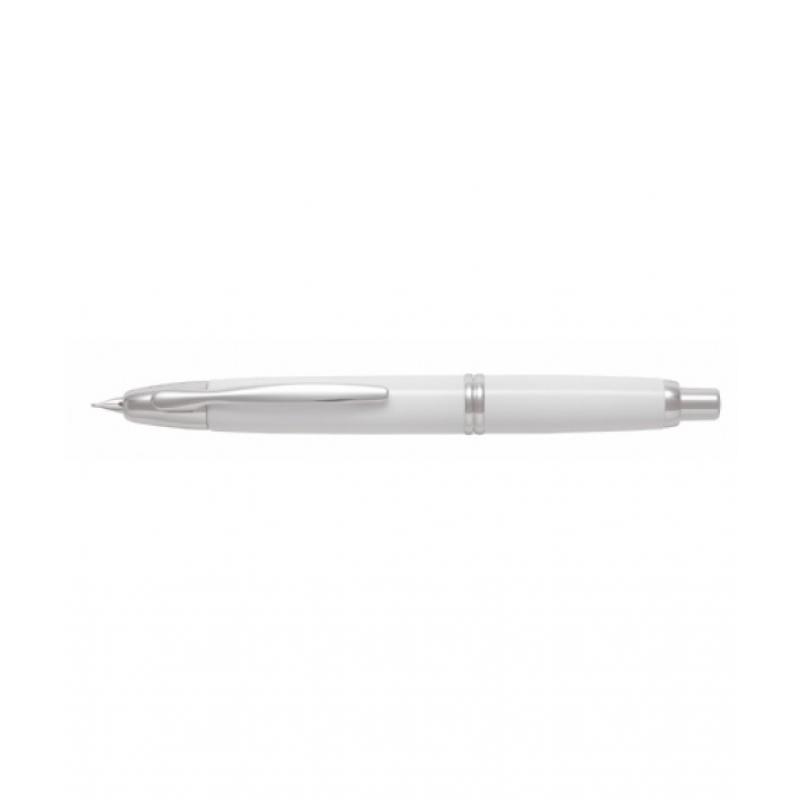 pilot-pluma-capless-con-plumin-en-oro-rodiado-18q-retractil-1500-blanca-m-rodio