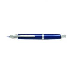 PILOT Pluma CAPLESS con plumín en oro rodiado 18q Retráctil 1500 Décimo Azul OSCuro Medio