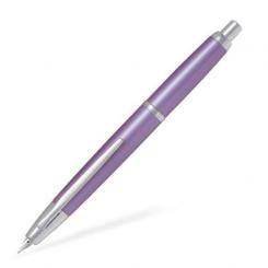 PILOT Pluma CAPLESS con plumín en oro rodiado 18q Retráctil 1500 Décimo Malva Fino