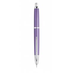 PILOT Pluma CAPLESS con plumín en oro rodiado 18q Retráctil 1500 Décimo Malva Medio