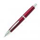 PILOT Pluma CAPLESS con plumín en oro rodiado 18q Retráctil 1500 Décimo Rojo Fino