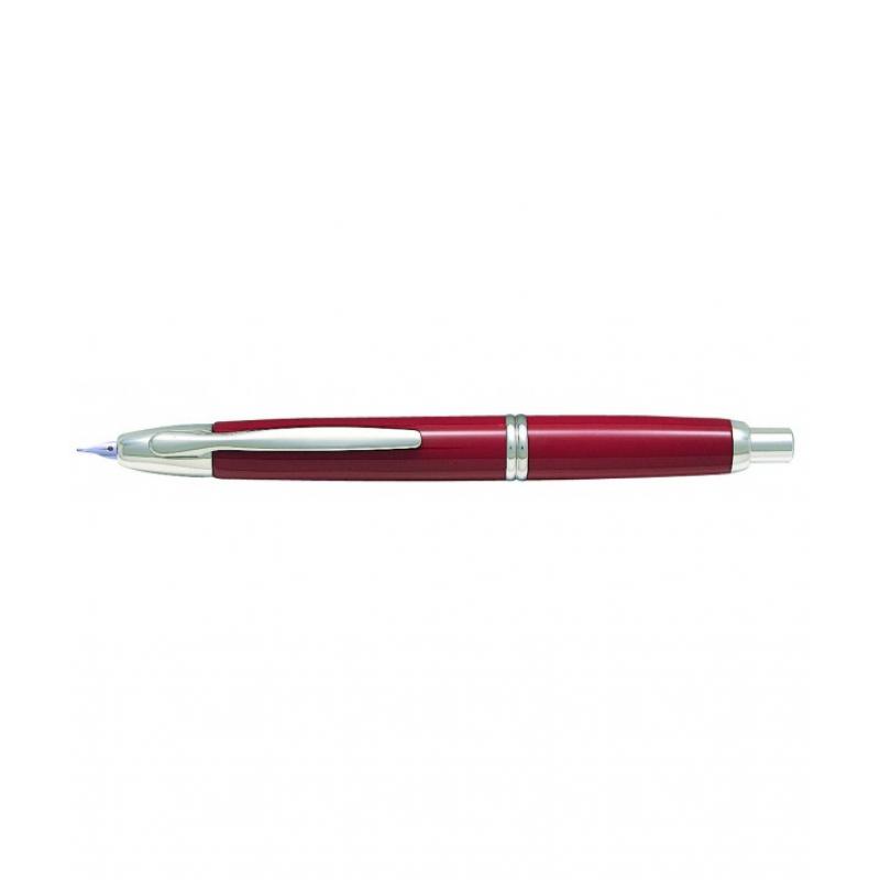 pilot-pluma-capless-con-plumin-en-oro-rodiado-18q-retractil-1500-decimo-rojo-medio
