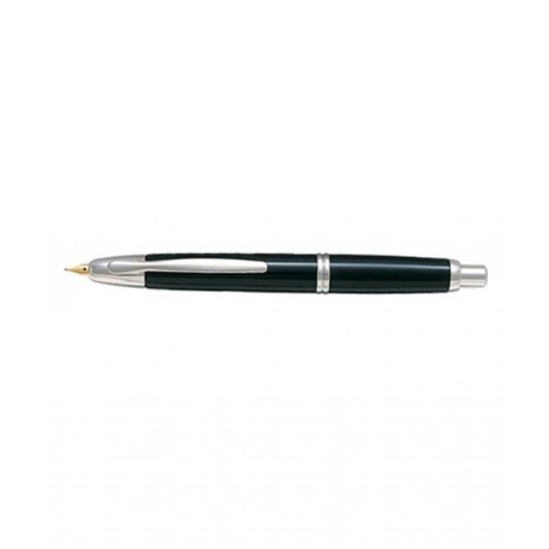 pilot-pluma-capless-con-plumin-en-oro-rodiado-18q-retractil-1500-negra-f-rodio