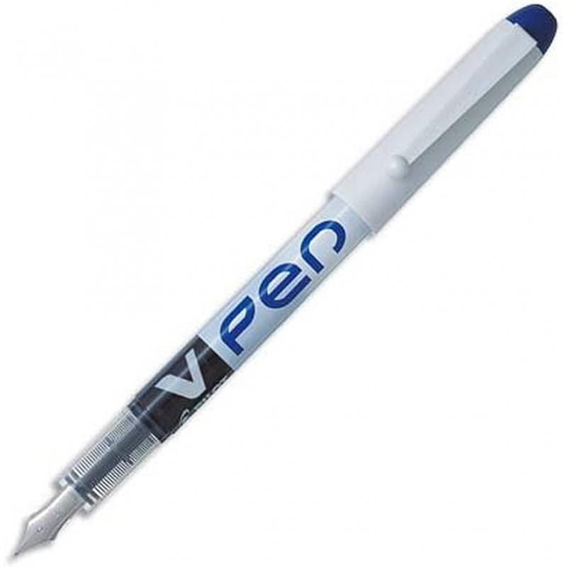 PILOT Pluma V-Pen Blanco/Azul