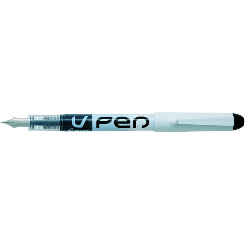PILOT Pluma V-Pen Blanco/Negro