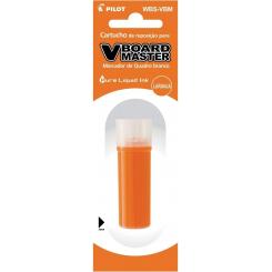 PILOT Recambio Rotulador Pizarra Blanca V Board Master (Cartucho) Naranja