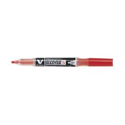 PILOT Rotulador Pizarra Blanca Recargable Vboard Master S Rojo