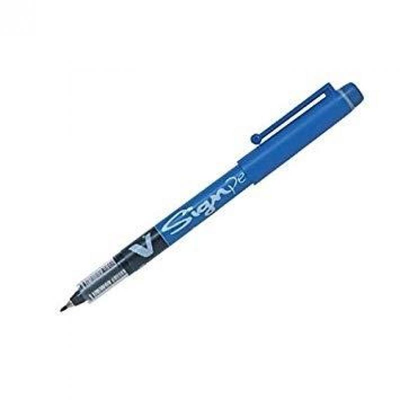PILOT Rotulador V-Sign Pen Azul