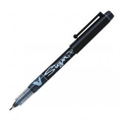 PILOT Rotulador V-Sign Pen Negro