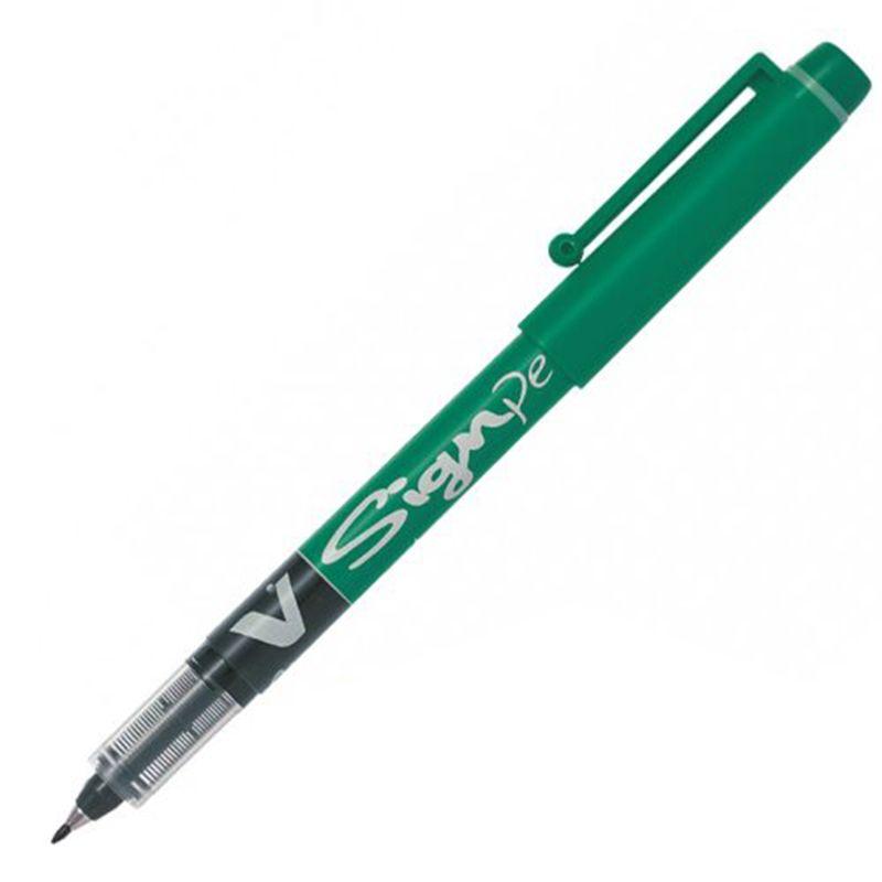 PILOT Rotulador V-Sign Pen Verde