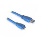 pinbox-cab-33050-st-cable-usb-5-m-micro-usb-b-usb-b-azul