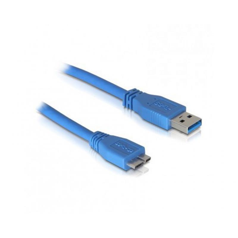 pinbox-cab-33050-st-cable-usb-5-m-micro-usb-b-usb-b-azul