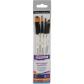 pincel-daler-rowney-graduate-acuarela-mango-corto-blister-de-5