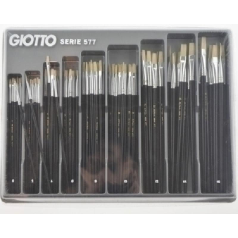 pincel-giotto-577-pelo-cerda-expositor-de-126