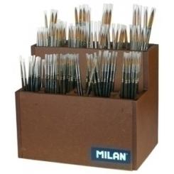 Pincel Milan 311 Pelo Sintetico Expositor De 138