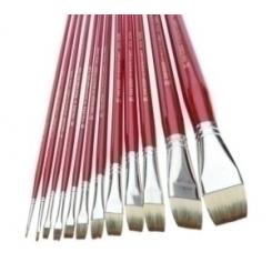Pincel Van Gogh Largo Rojo Oleo 278/10