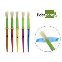 Pinceles Escolares LIDERPAPEL Mediano