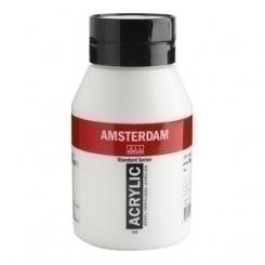 Pintura Acrílica AMSTERDAM 1000 ml Blanco