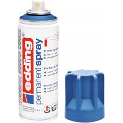 Edding 5200 Spray edding pintura acrílica en aerosol. Color azul genciana mate