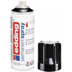 Edding 5200 Spray edding pintura acrílica en aerosol. Color negro intenso mate