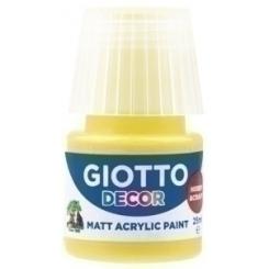 Pintura Acrilica Giotto 25 Ml (Bote) Amarillo