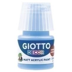 Pintura Acrilica Giotto 25 Ml (Bote) Azul Celeste