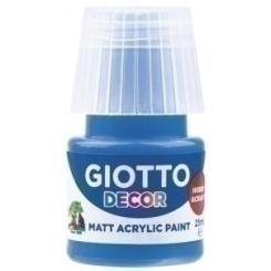 Pintura Acrilica Giotto 25 Ml (Bote) Azul Cobalto