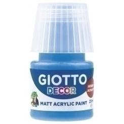 Pintura Acrilica Giotto 25 Ml (Bote) Azul Cyan