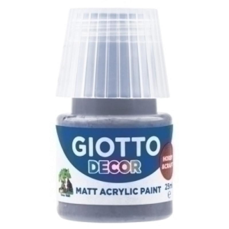 pintura-acrilica-giotto-25-ml-bote-gris-oscuro