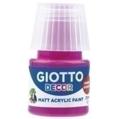 Pintura Acrilica Giotto 25 Ml (Bote) Magenta