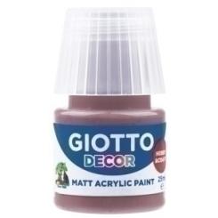 Pintura Acrilica Giotto 25 Ml (Bote) Marron Tierra