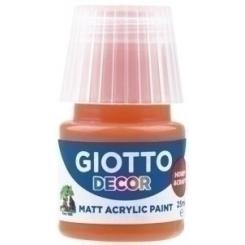 Pintura Acrilica Giotto 25 Ml (Bote) Naranja