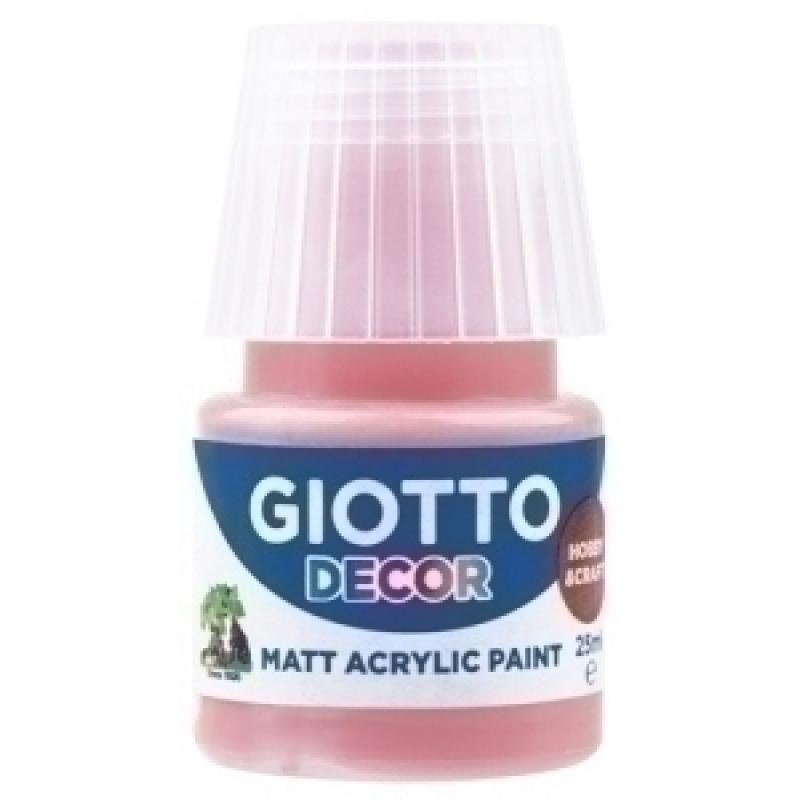 pintura-acrilica-giotto-25-ml-bote-naranja-melocoton