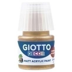 Pintura Acrilica Giotto 25 Ml (Bote) Oro