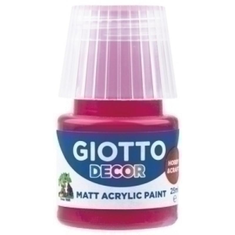 pintura-acrilica-giotto-25-ml-bote-rojo-carmin