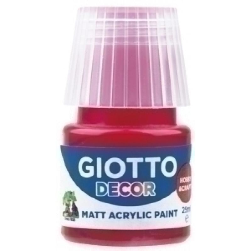 pintura-acrilica-giotto-25-ml-bote-rojo-escarlata