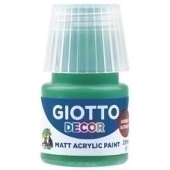 Pintura Acrilica Giotto 25 Ml (Bote) Verde Esmeralda