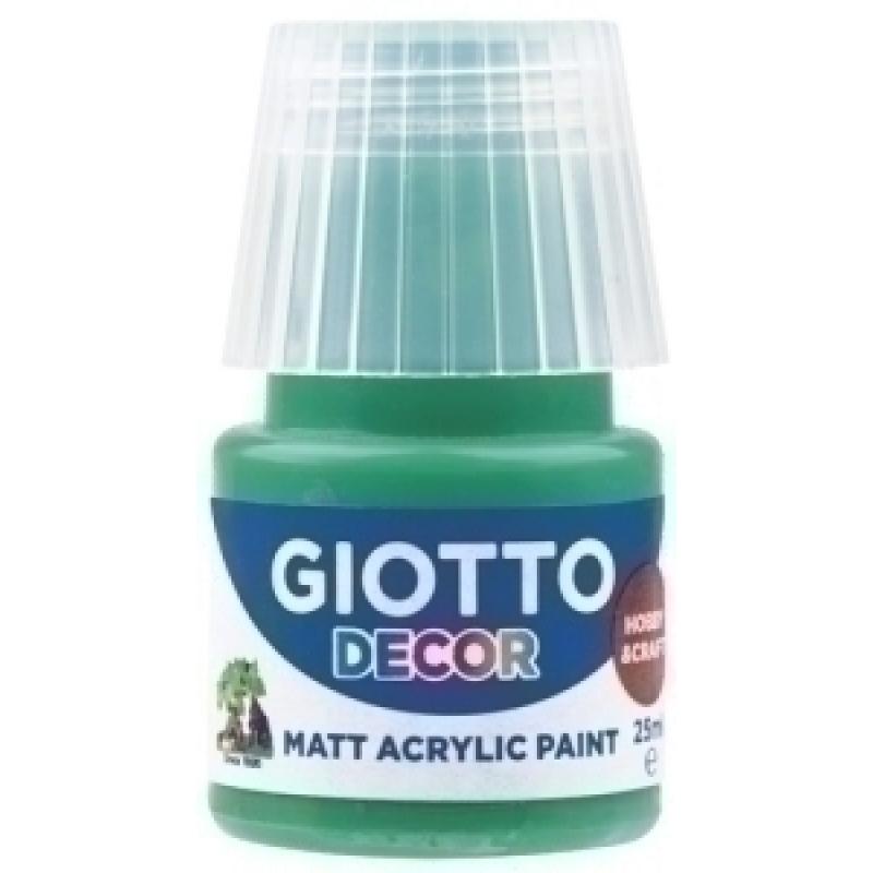 pintura-acrilica-giotto-25-ml-bote-verde-esmeralda