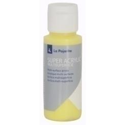 Pintura Acrilica La Pajarita 60 Ml (Bote) Amarillo Limon A-03