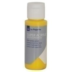 Pintura Acrilica La Pajarita 60 Ml (Bote) Amarillo Oro A-04