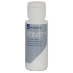 Pintura Acrilica La Pajarita 60 Ml (Bote) Blanco A-01